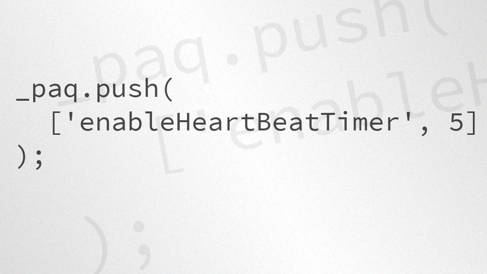Artikelvorschaubild: Piwik: Enable Heartbeat-Timer